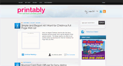 Desktop Screenshot of printably.com